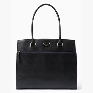 Kate Spade Grove Street Maeve Black Leather Bad NWT